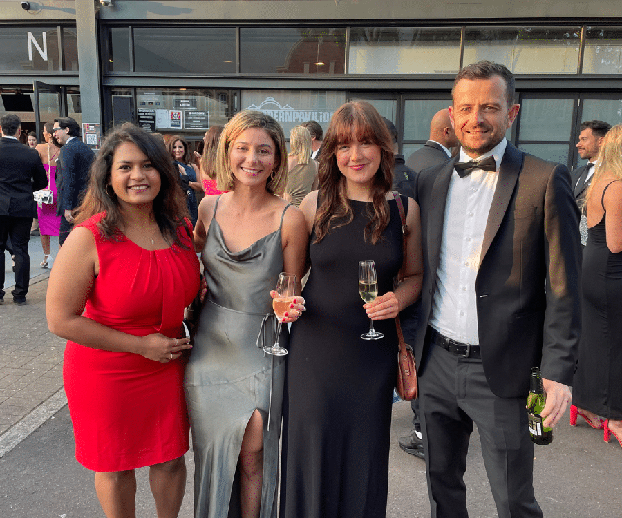 James at B&T Awards