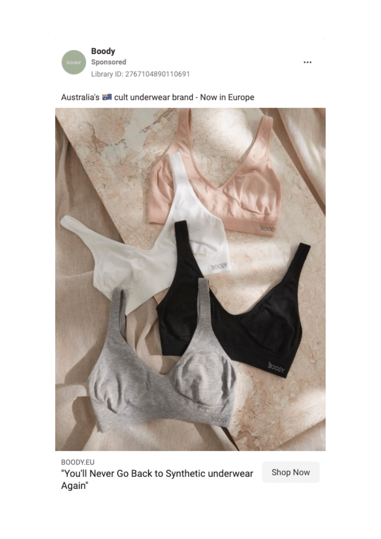 Boody Ad